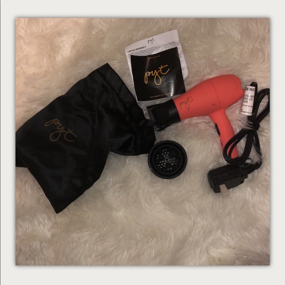 PYT mini hair dryer